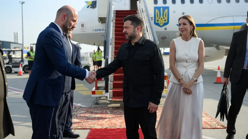 Ukraine’s Zelensky makes first visit to Russia-friendly Serbia
