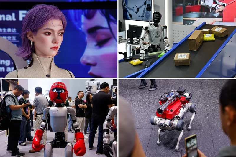 Inside China’s World Robot Conference as the future of humanoid machines are showcased to the world