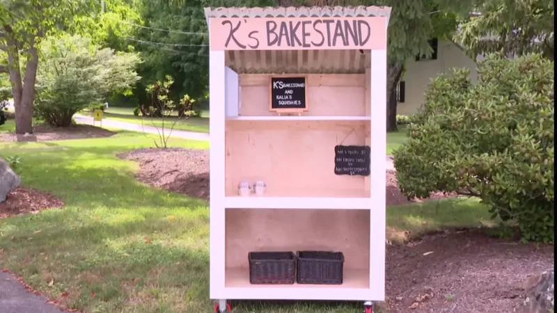 Strangers rebuild Cumberland mother’s stolen farm stand for free