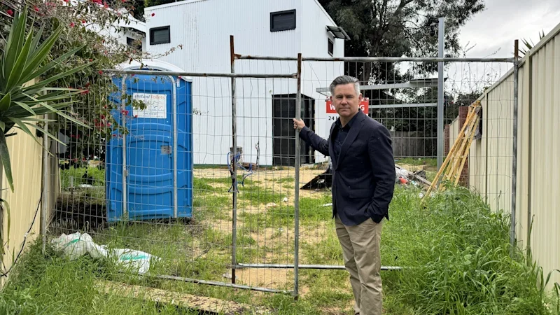 Four years overdue: The $4m social housing project left half-built