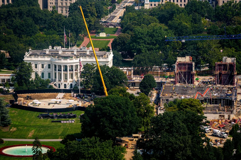 Trump asks Supreme Court to let White House ballroom construction continue