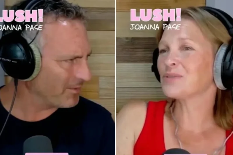 Joanna Page calls husband ‘fifth child’ in clash over family holiday
