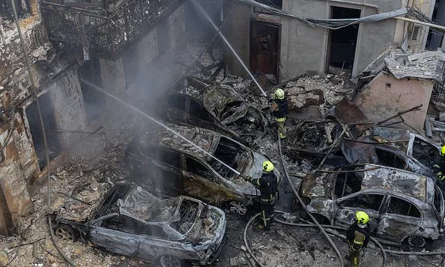 Russia rains down more than 200 missiles and drones on Ukraine... but are NATO's Baltic states next in Putin's sights?