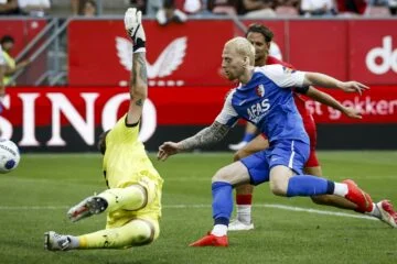Feyenoord and Ajax surrender two-goal leads as AZ top Eredivisie