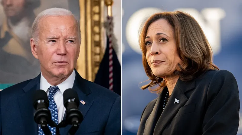 Kamala Harris leaves Biden off list of top three 'most effective' presidents