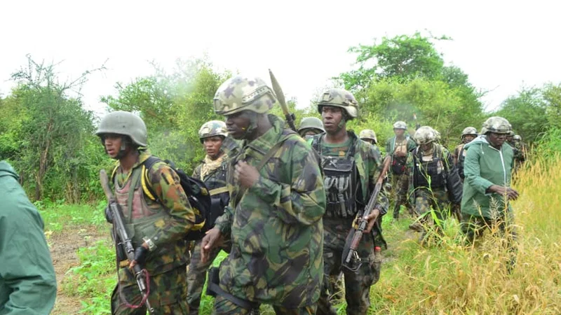 Troops intercept five suspected terrorist suppliers, recover food items in Borno