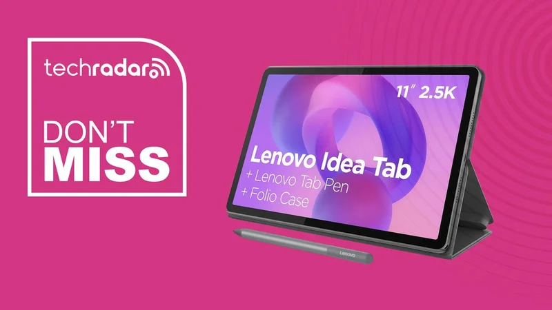 This Lenovo Idea Tab with a stylus and folio case is built for hybrid workers and back-to-school students — and Amazon has it on a limited-time deal for $200