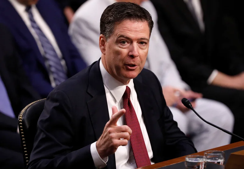 DOJ cites Comey's novel in urging judge not to toss '86 47' seashells threat to Trump case