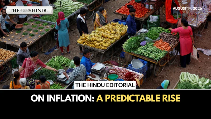 A predictable rise: On inflation | The Hindu Editorial