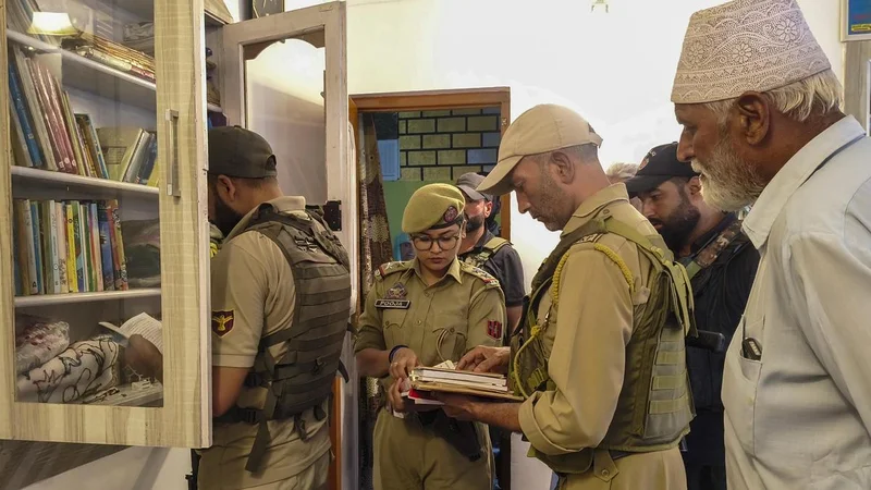 J&K Police searches multiple locations in Sopore in  UAPA probe linked to Jamaat-e-Islami