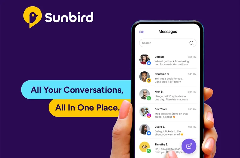 Sunbird app relaunches for blue bubble messaging but at what cost?