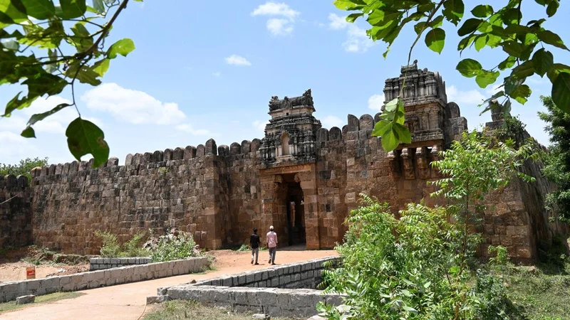 Beyond the walls of Siddhavatam Fort