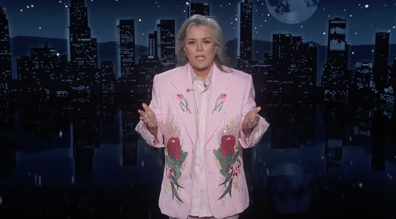 Rosie ODonnell calls out Mango Mussolini Trump on Kimmel