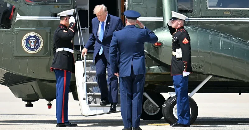 Investigation begins after Trump's Marine One helicopter incident in D.C.