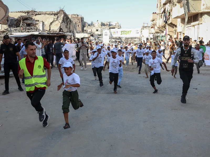 ‘Marathon’ shines light on Gaza’s orphaned children and humanitarian crisis