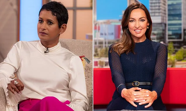 Steph McGovern, Helen Skelton and Victoria Derbyshire join Sally Nugent as stars rumoured to be replacing Naga Munchetty on BBC Breakfast