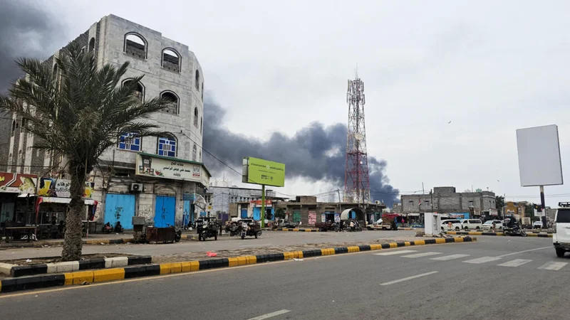 Iran-backed Houthis strike Red Sea port of Mocha, threatening shipping routes