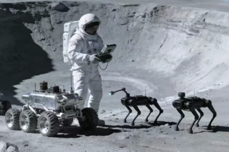 China could use robot dogs to guard its lunar bases, study suggests