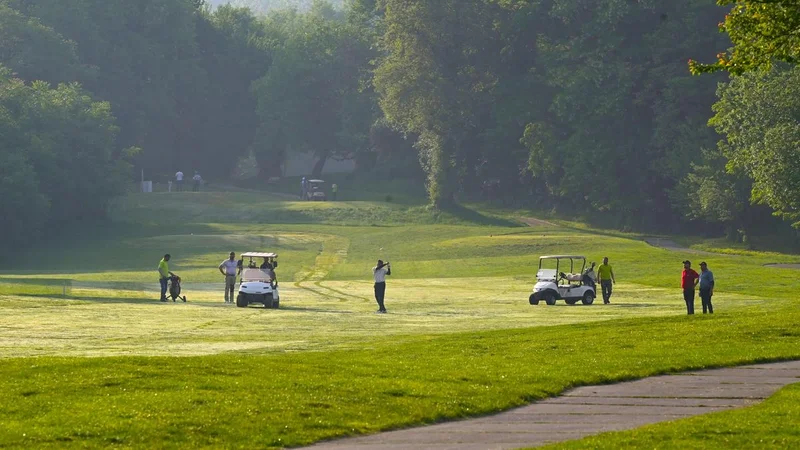 Tee offs by 14 foreign golfers come as a shot in the arm for high-end sports tourism in Kashmir