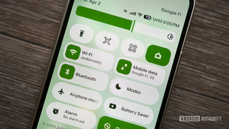 Android’s new Quick Settings editor has another trick: A customizable QQS layout