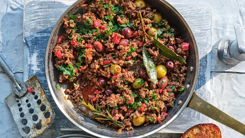 Adam Liaw’s cacciatore mince