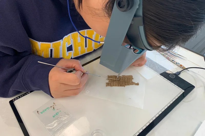 Inside one of the world's few crash courses in conserving and caring for ancient papyrus manuscripts