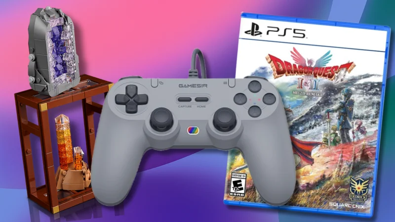 Today’s Top Deals: Dragon Quest I & II HD-2D Remake, LEGO Mineral Collection, Zelda Art Book