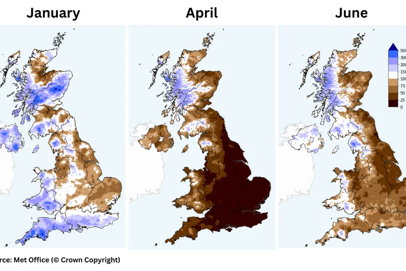 UK drought map: The regions suffering most after driest July on record