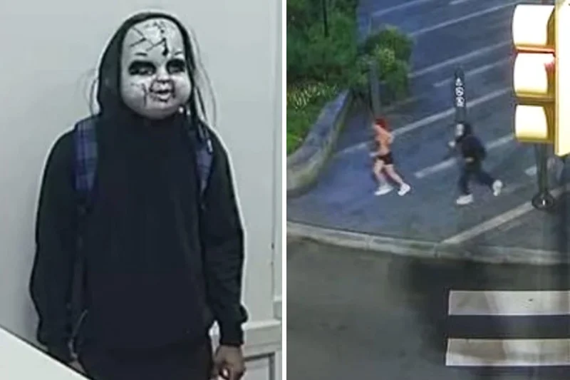 Suspect in Chucky-style mask wanted for assault in Philadelphia after chasing jogger