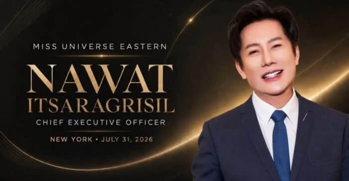 Miss Universe Organization appoints Nawat Itsaragrisil as 'Eastern' CEO