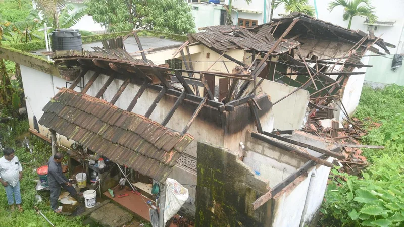 Brief respite from downpour in Kozhikode, orange alert on August 5