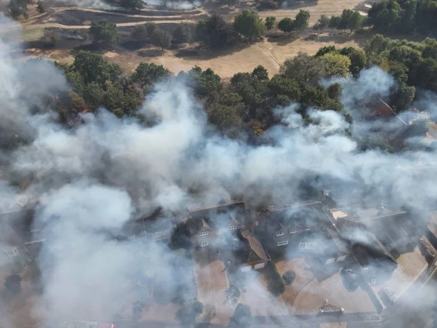 ‘Apocalyptic scenes’ as huge fires begin tearing through homes in England