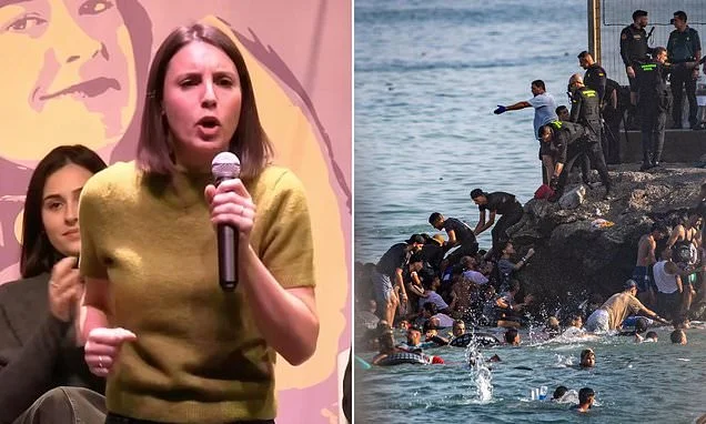 Spanish socialist politician called to replace 'racists' with migrants and vowed to ensure they were allowed to vote months before 60,000 Moroccans invaded Ceuta