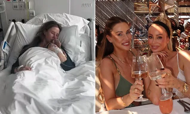 Olivia Attwood's showjumper sister Georgia reveals she was rushed to hospital for 'devastating' surgery during their girls' trip to Miami as she details the heartbreaking impact of her health condition
