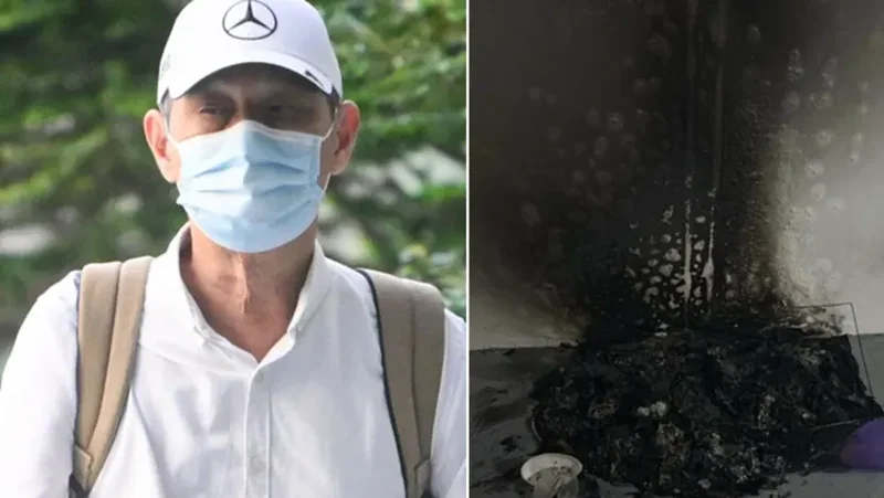 Man gets jail for setting fire to cardboard cat houses placed at void decks
