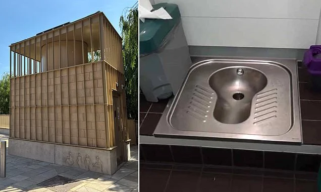 Labour council installs squat toilets 'preferred by international visitors' in new £1million block and you will have to pay £1 to use them