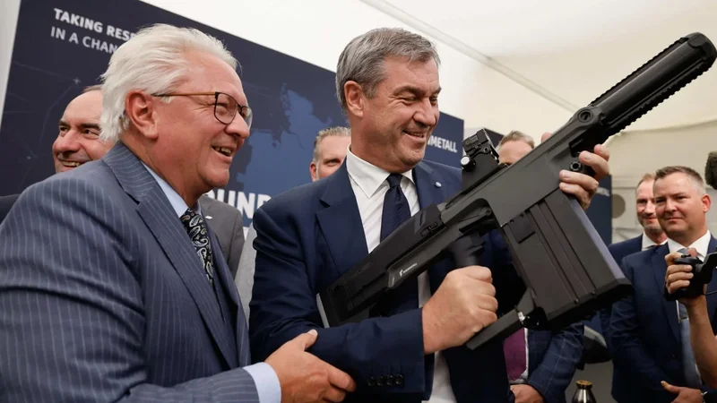 German arms giant boss says no ‘chickening out’ amid alleged Russian threats