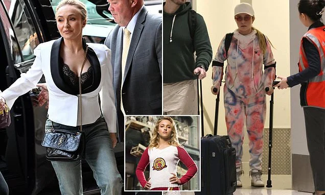 Hayden Panettiere struggled to walk on her own and used crutches as she grappled with mysterious back injury months before shock death at age 36