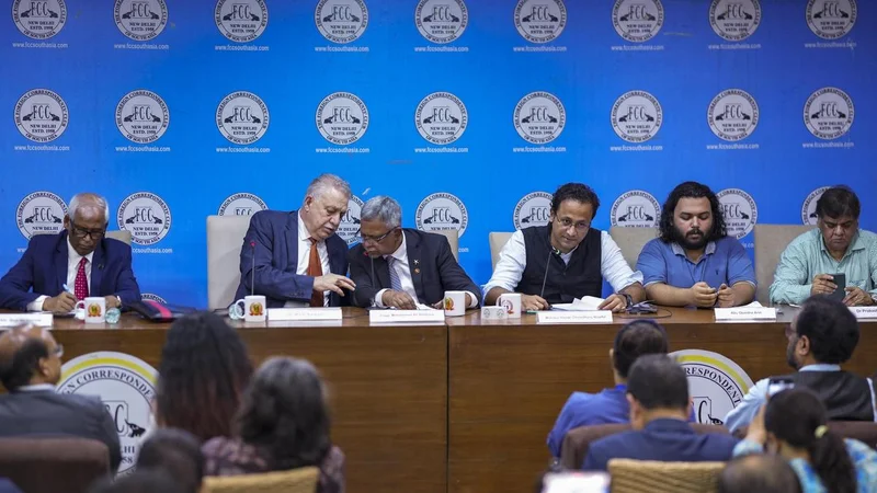 Faced with Bangladeshi outrage, officials reiterate that India was not involved in Hasina’s press event