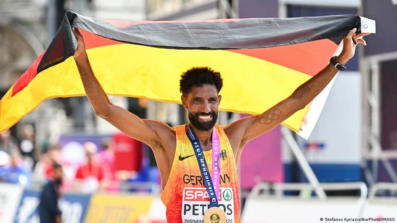 Amanal Petros: From refugee to European champion