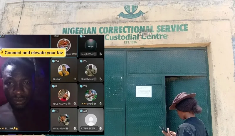Convicted murderer in Nigerian prison hosts TikTok live sessions, runs businesses
