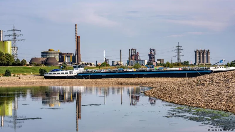 Europe's rivers are drying up: The growing cost of extreme drought