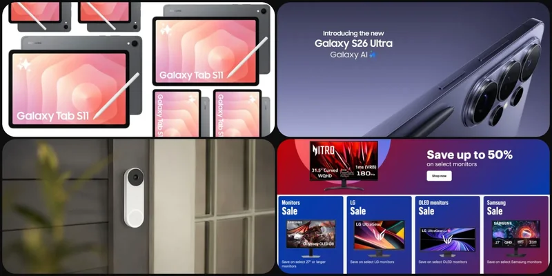 Deals: Galaxy Tab S11 up to $325 off, best Fold 8 pre-order offers, Nest Doorbell from just $65, monitors, more