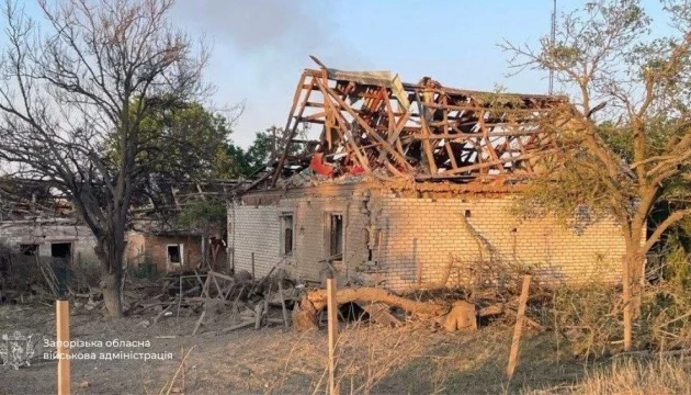 Russians launch 1,069 attacks on Zaporizhzhia region in 24 hours, four injured