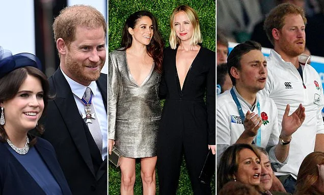 The British Sussex squad: The allies set to rally round Harry and Meghan as they return to UK