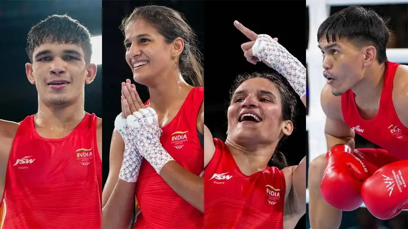 CWG 2026: Meet the 10 Indian boxers fighting for gold medals today