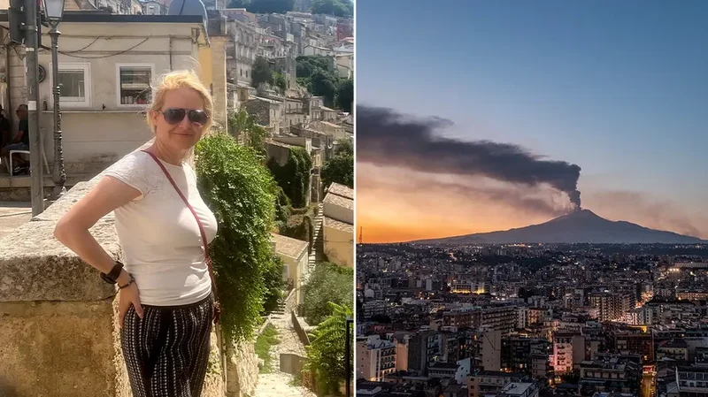 American tourist stranded after volcano eruption sparks mass flight cancellations