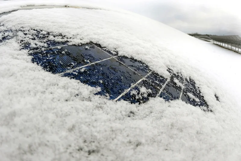 Do solar panels actually work in the winter and on cloudy days?