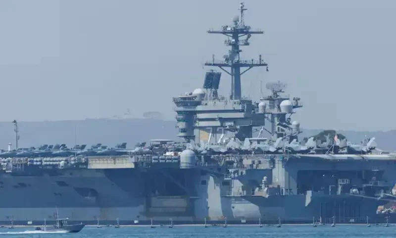 US senators demand inquiry into conditions aboard aircraft carrier deployed in Middle East