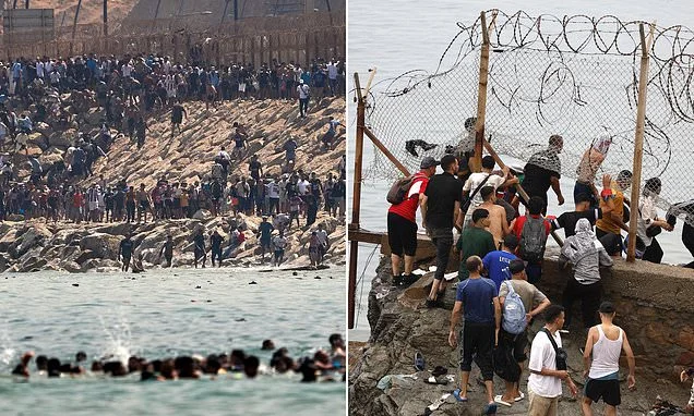 Migrant invasion of Ceuta was an 'attack', Spanish enclave's leader declares as he accuses Morocco over the 'atrocity'